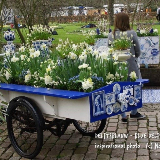 [AM99008] Delft Blaue Garten 40 ST - BIO