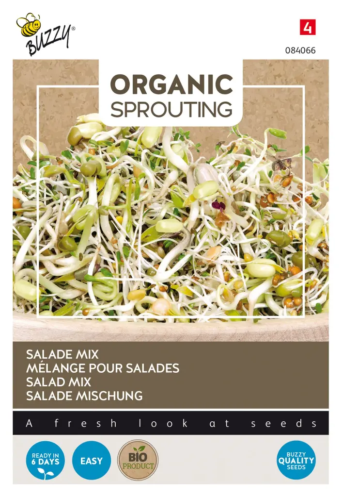 Salade mix - Sprossen - Kiemgroente - BIO