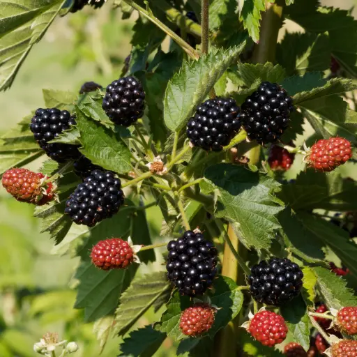[F1039] Brombeere Navaho Bigandearly - Üppig - BIO