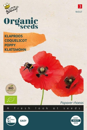 [Buzzy-94547] Klatsmohn - BIO